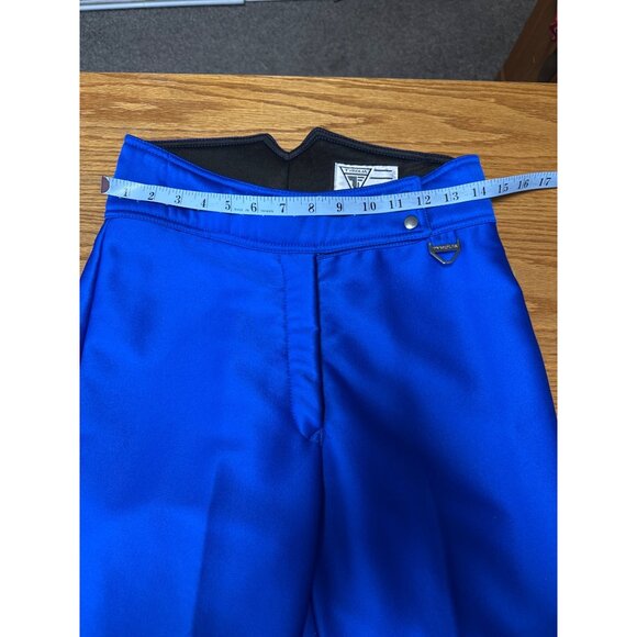 Vintage Tyrolia By Head Womens Blue Stirrup Ski Pants Size 8 Nylon Wool Blend - Picture 10 of 13